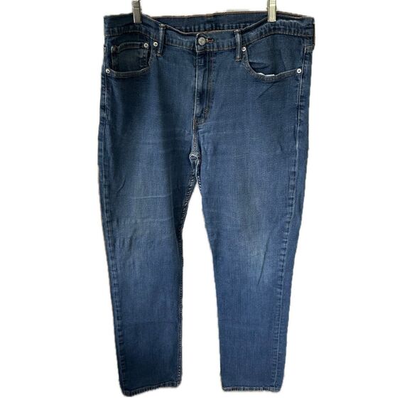 Levi's 511 Men's Slim Fit Tapered Leg Medium Wash Denim Jeans W36 L 32 - Picture 1 of 6